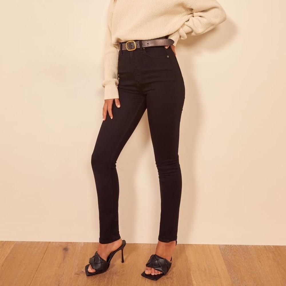 Reformation Harper Ultra High Rise Skinny Jeans